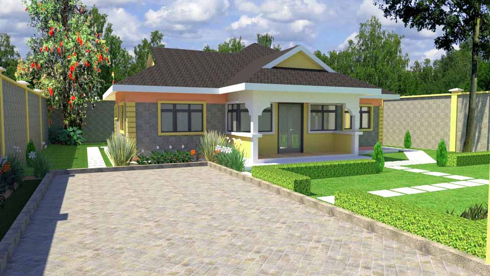niftypalm_3 Bedroom Bungalow_render_1