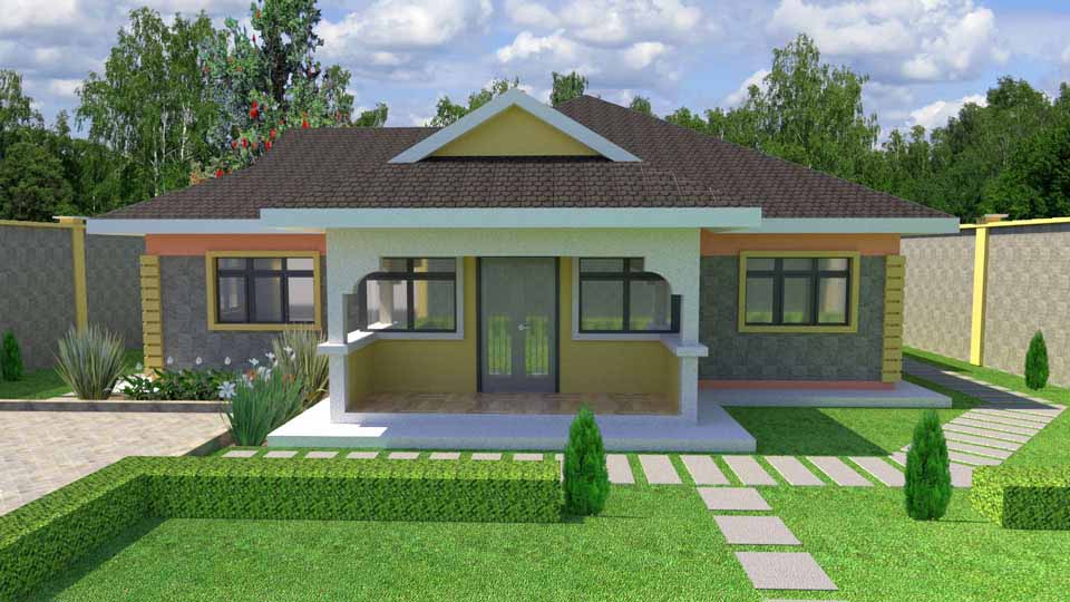 niftypalm_3 Bedroom Bungalow_render_2