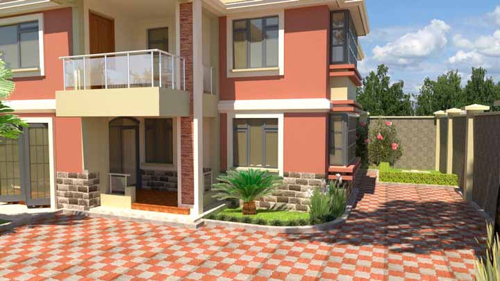 niftypalm_4 Bedroom Partly-Roofed Masionette_render_2