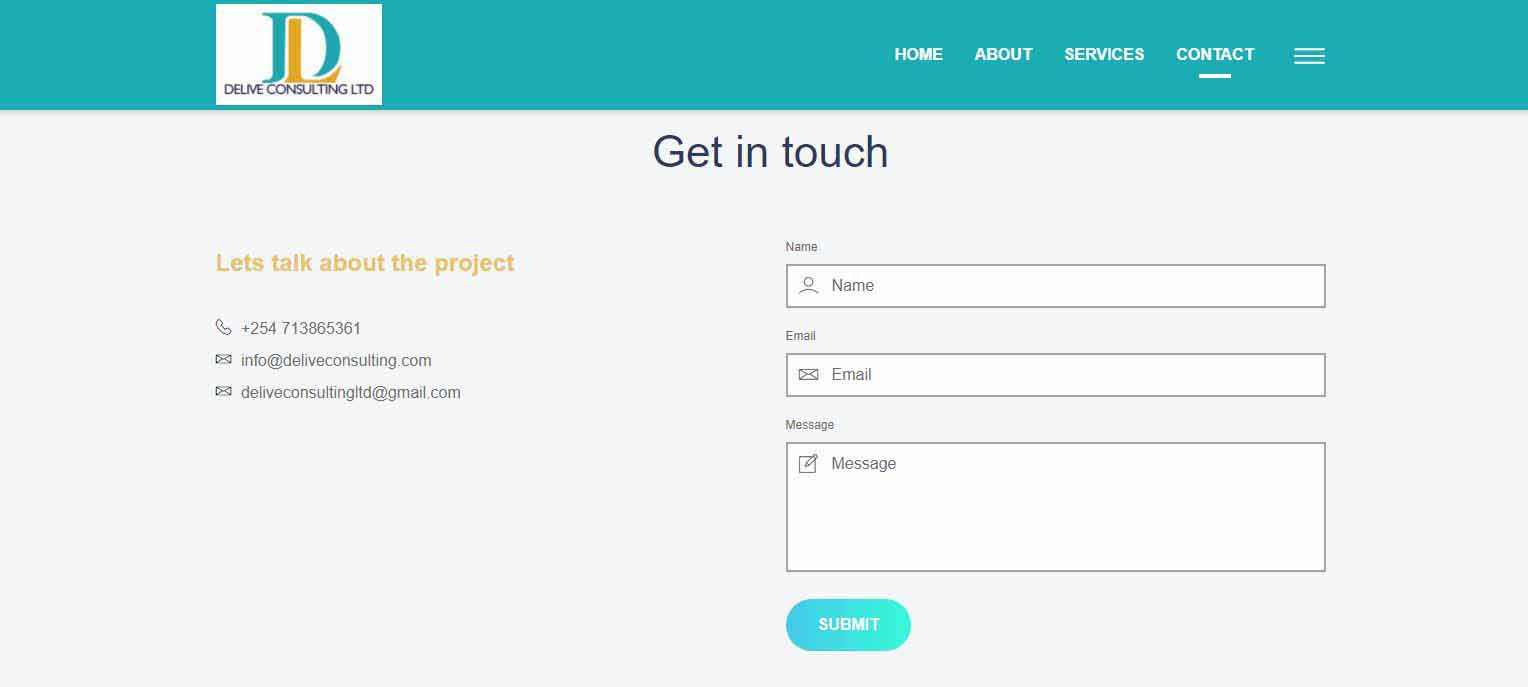 niftypalm_Delive Consulting Ltd_contact_form